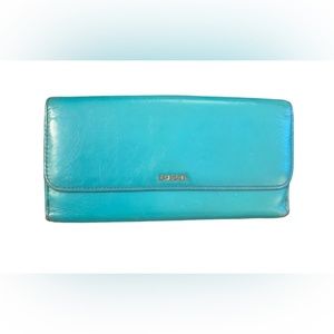 FOSSIL Turquoise wallet